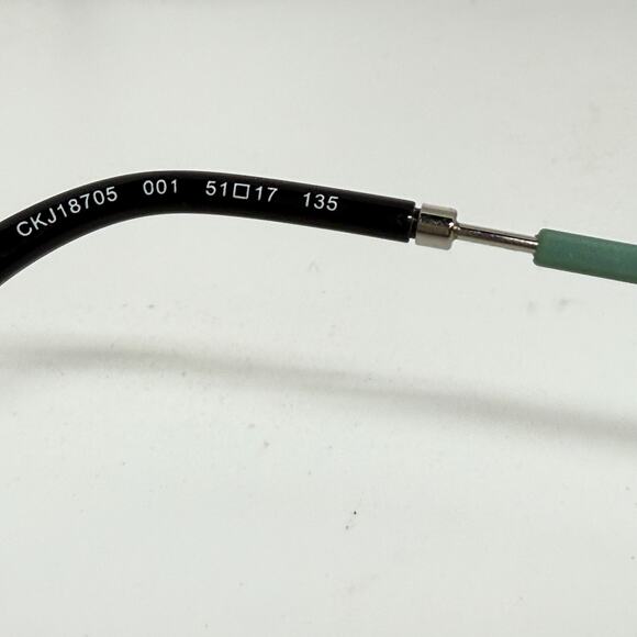 Calvin Klein Jeans‎ CKJ18705 001 51mm Eyeglasses Frames Black Green H18222 main image 4